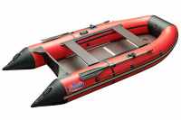 Лодка надувная ПВХ Roger Hunter Keel 3200, цвет красный с черным - 01